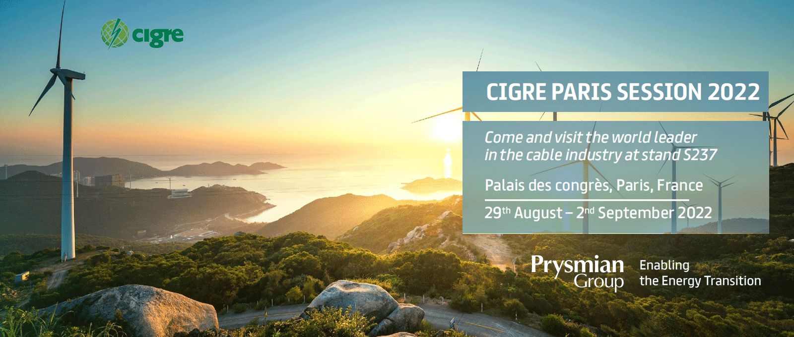 Prysmian alla “Technical Session 2022” del CIGRE a Parigi