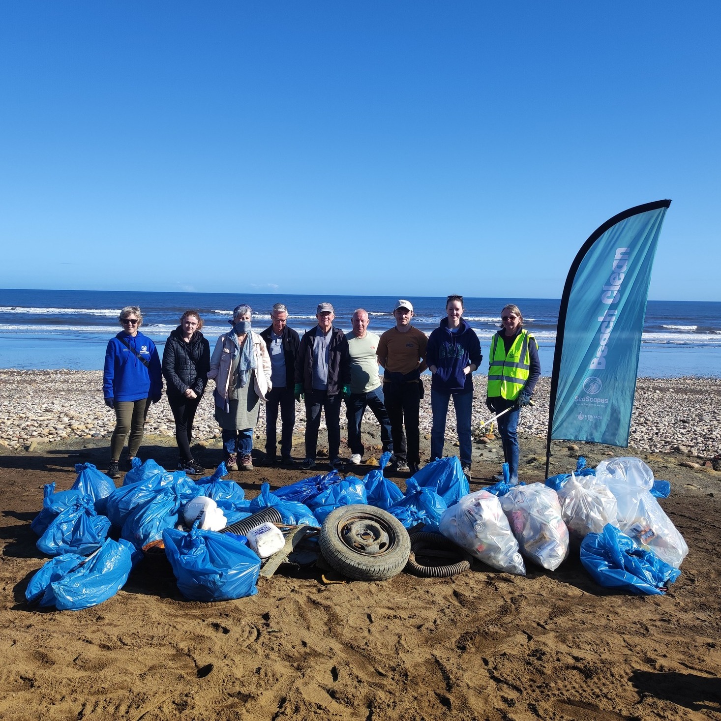Horden Beach clean